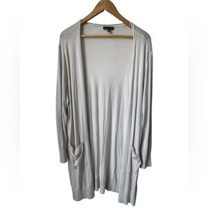 Universal Standard Light Gray Cardigan